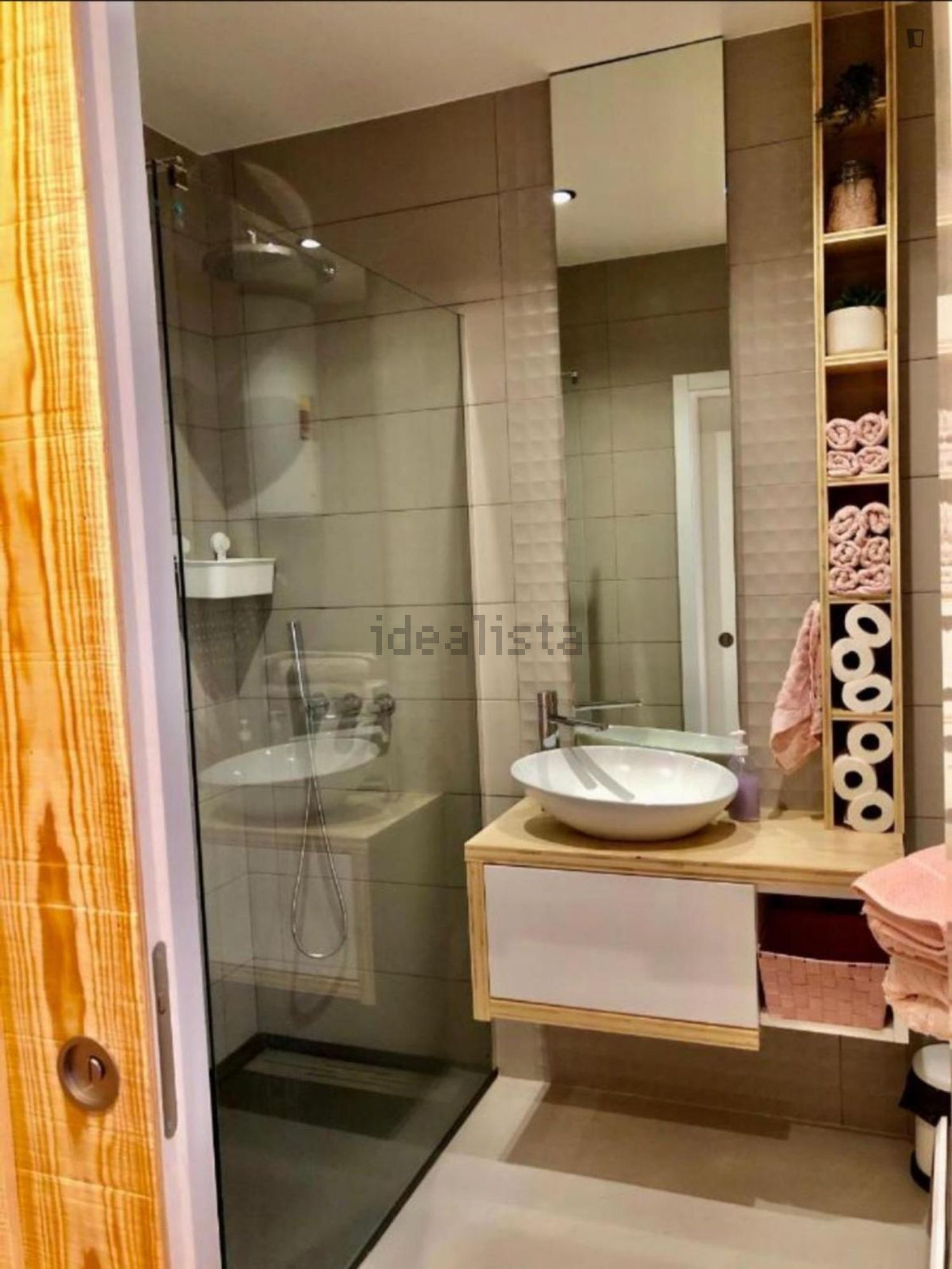 出租公寓 t1在Rua Henriques Nogueira - 卫生间