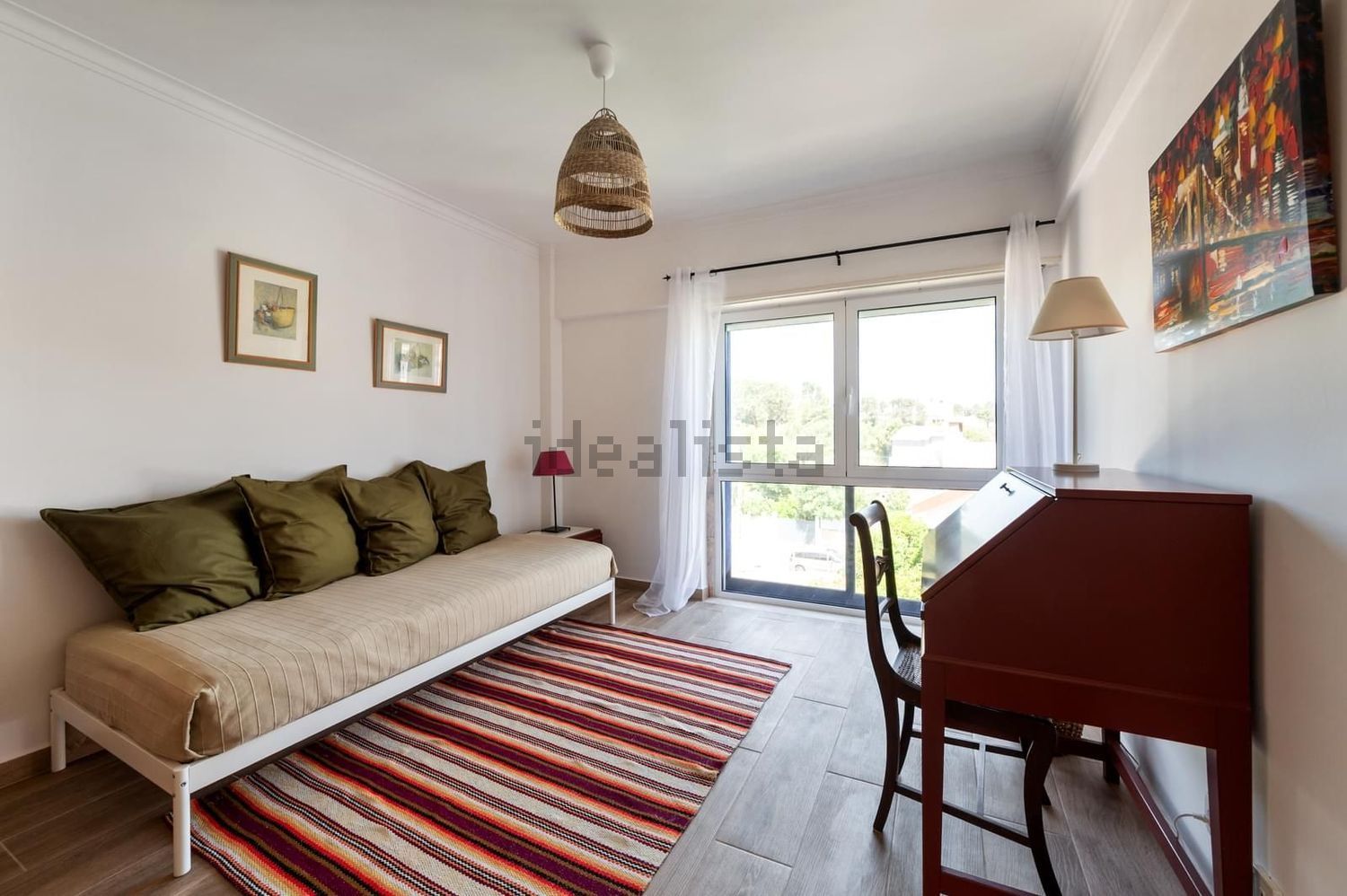 出租公寓 t2在Galiza - 卧室