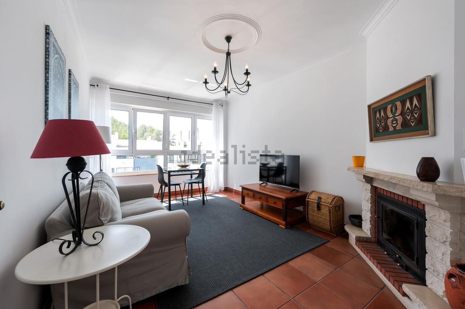 出租公寓 t2在Galiza - 客厅