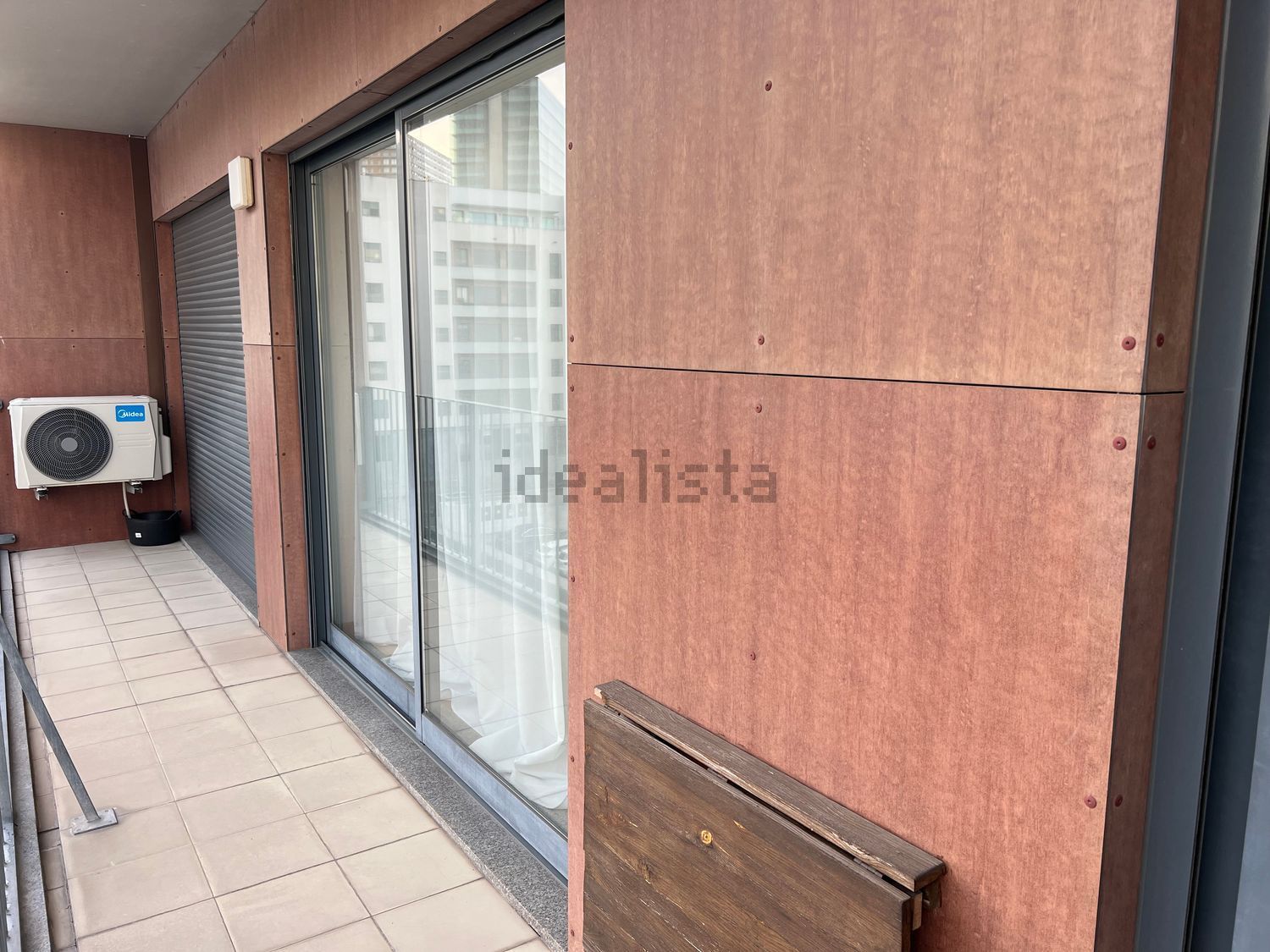 出租公寓 t1在Rua Comandante Cousteau, 17 - 阳台