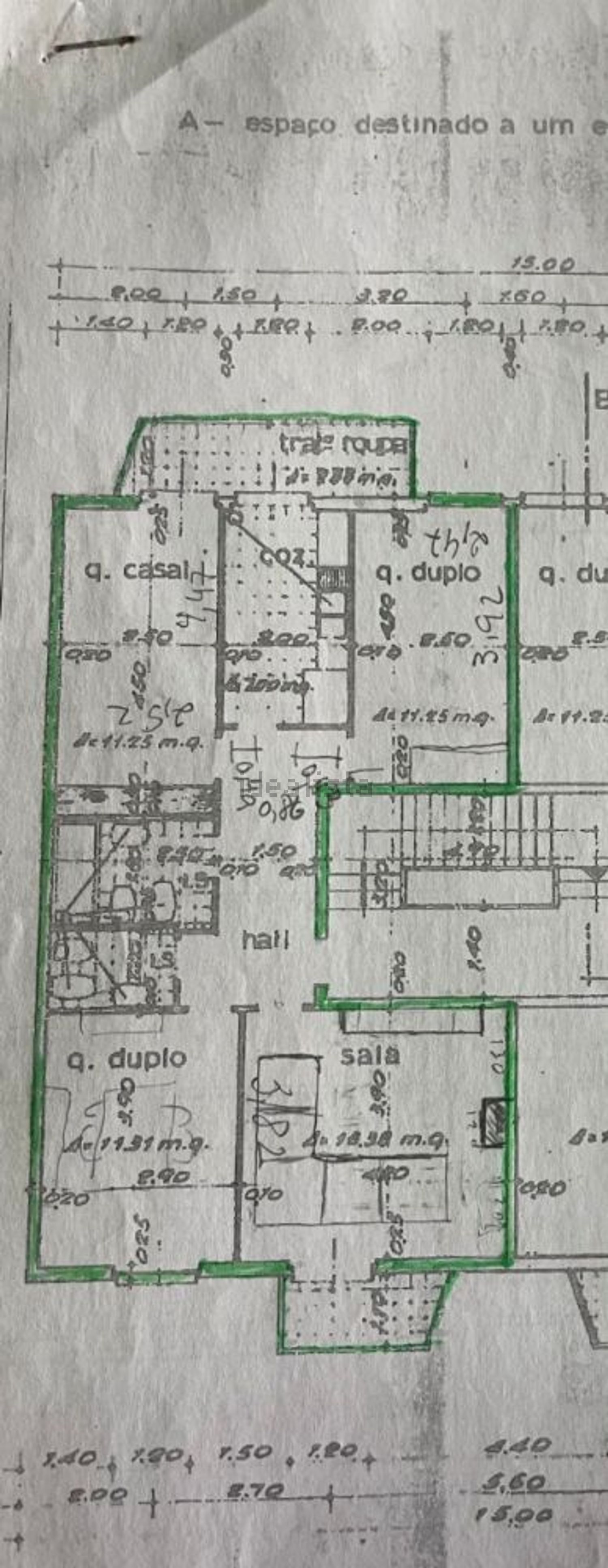 复式公寓出售在Rua Diu, 1 - 平面图