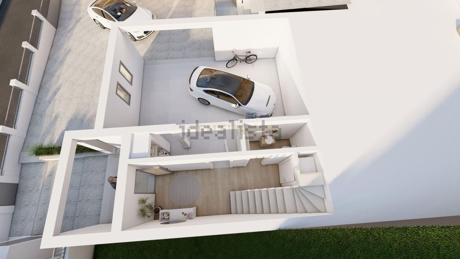 小楼房或独栋别墅出售在Rua Major António Pereira de Almeida s/n - 平面图