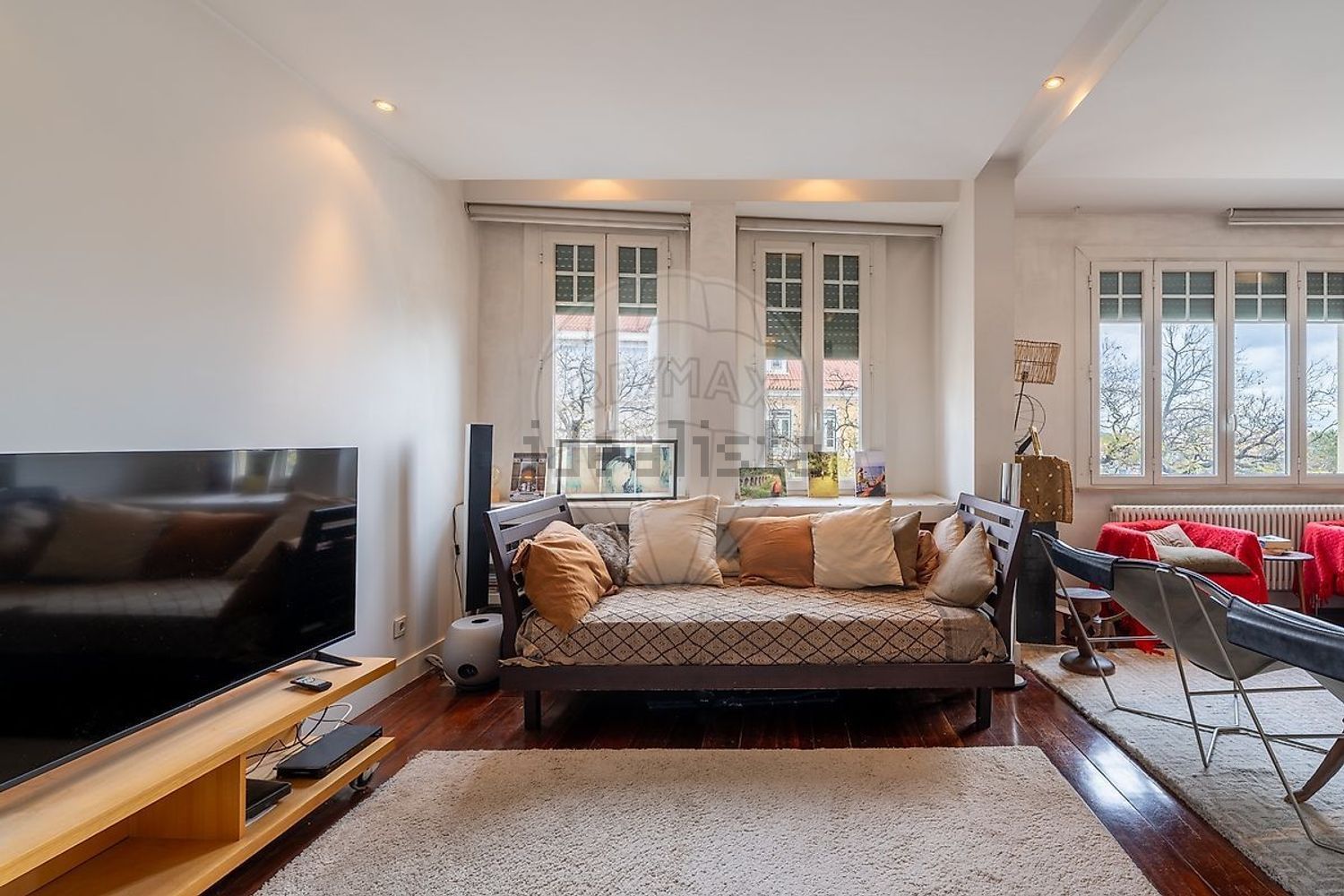 公寓 t3出售在Príncipe Real - 客厅