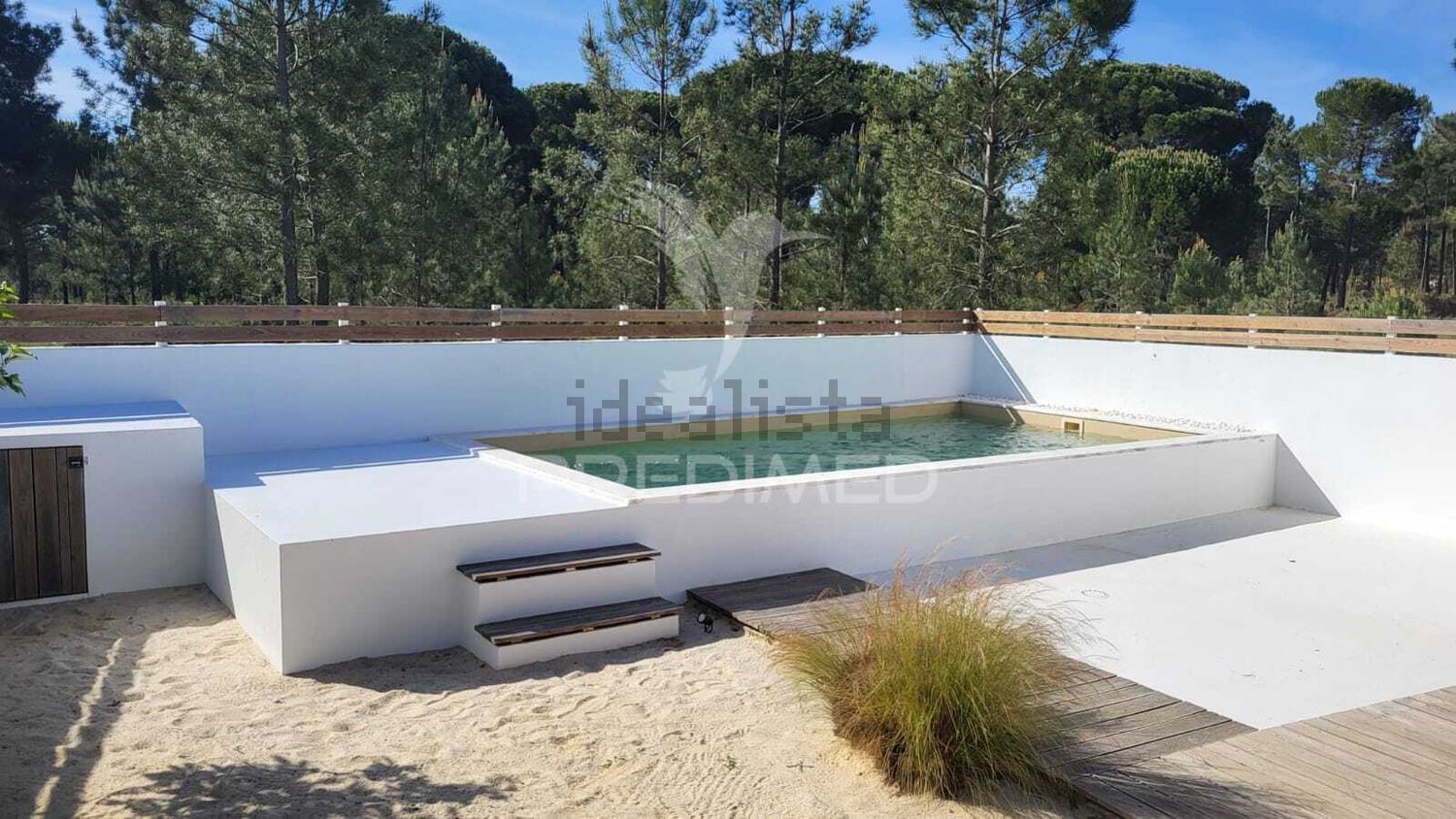 出租阿连特茹山Monte Seco - 游泳池