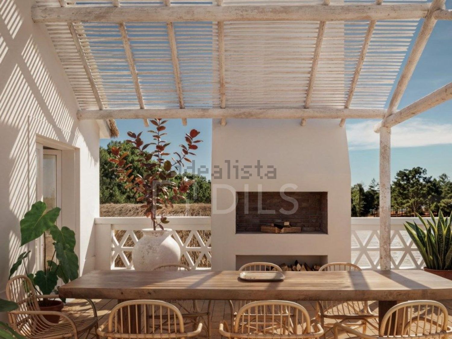 小楼房或独栋别墅出售在Rua do Pinhal - 阳台