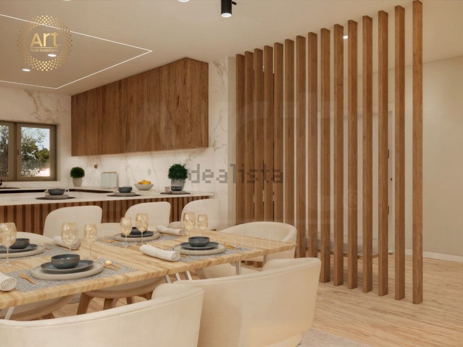 小楼房或独栋别墅出售在Avenida Principal - 客厅