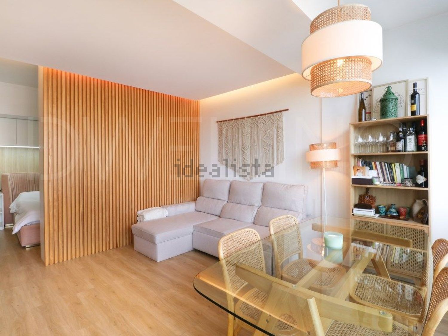 出租公寓 t1在Avenida Gonçalo Velho Cabral - 客厅