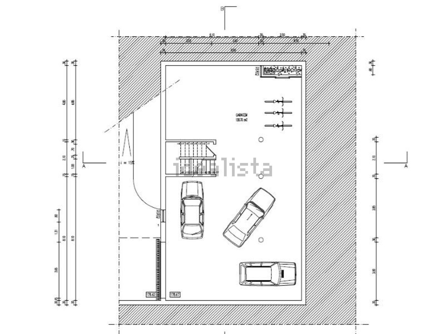 出租小楼房或独栋别墅Azinhaga do Viana - 平面图