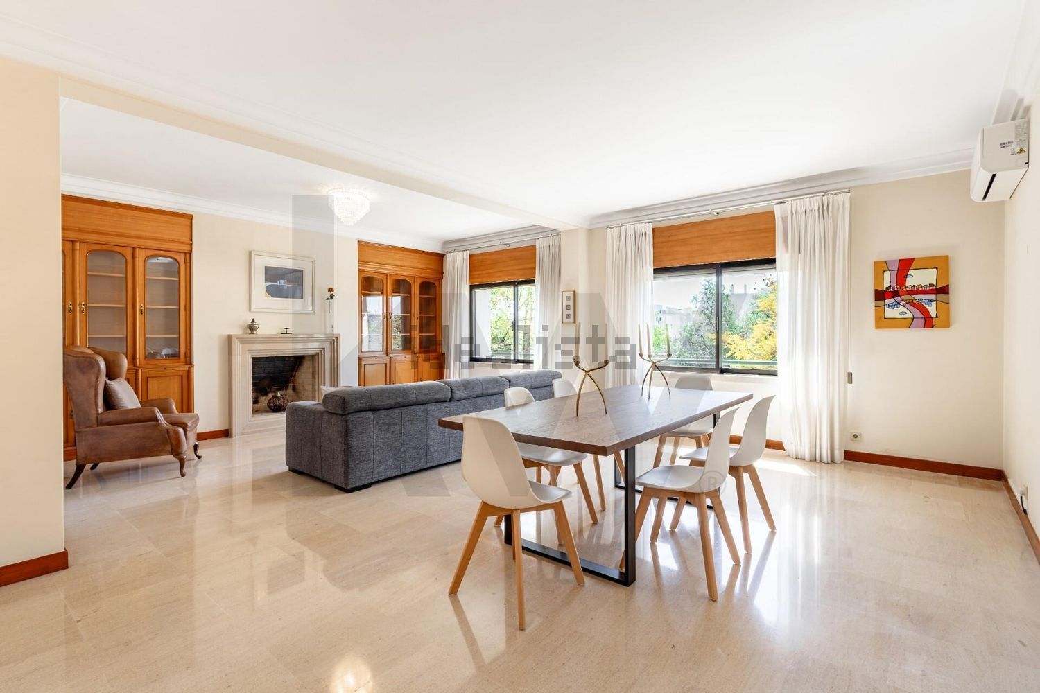 出租公寓 t3在Rua Professor Mark Athias, 1 b 1c, Nº - 客厅