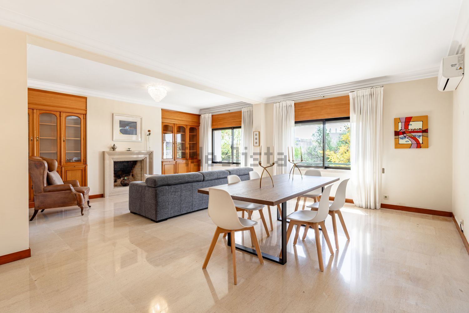 出租公寓 t3在Rua Professor Mark Athias, 6 - 客厅