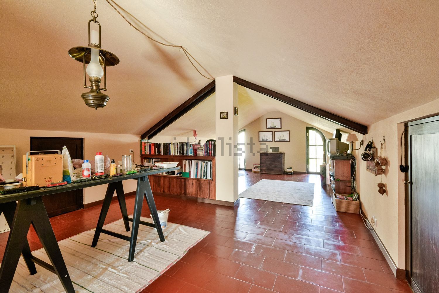 小楼房或独栋别墅出售在Centro - 客厅