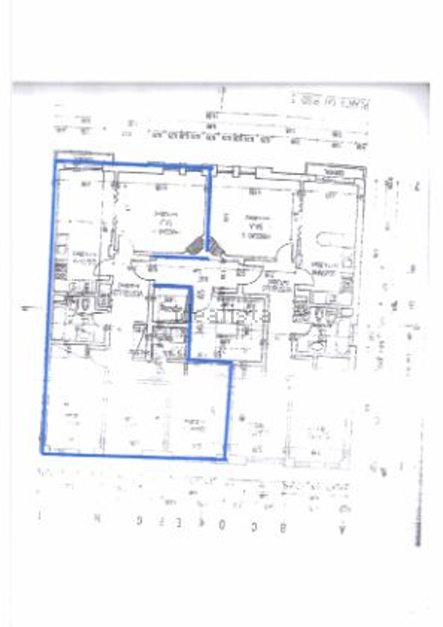 公寓 t3出售在Rua Ernesto Veiga de Oliveira - 平面图