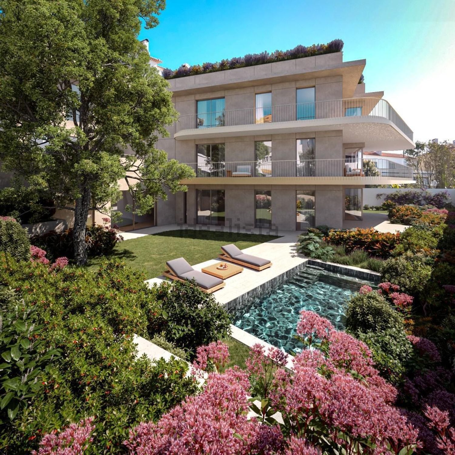 顶层公寓出售在Rua Melo e Sousa - 游泳池