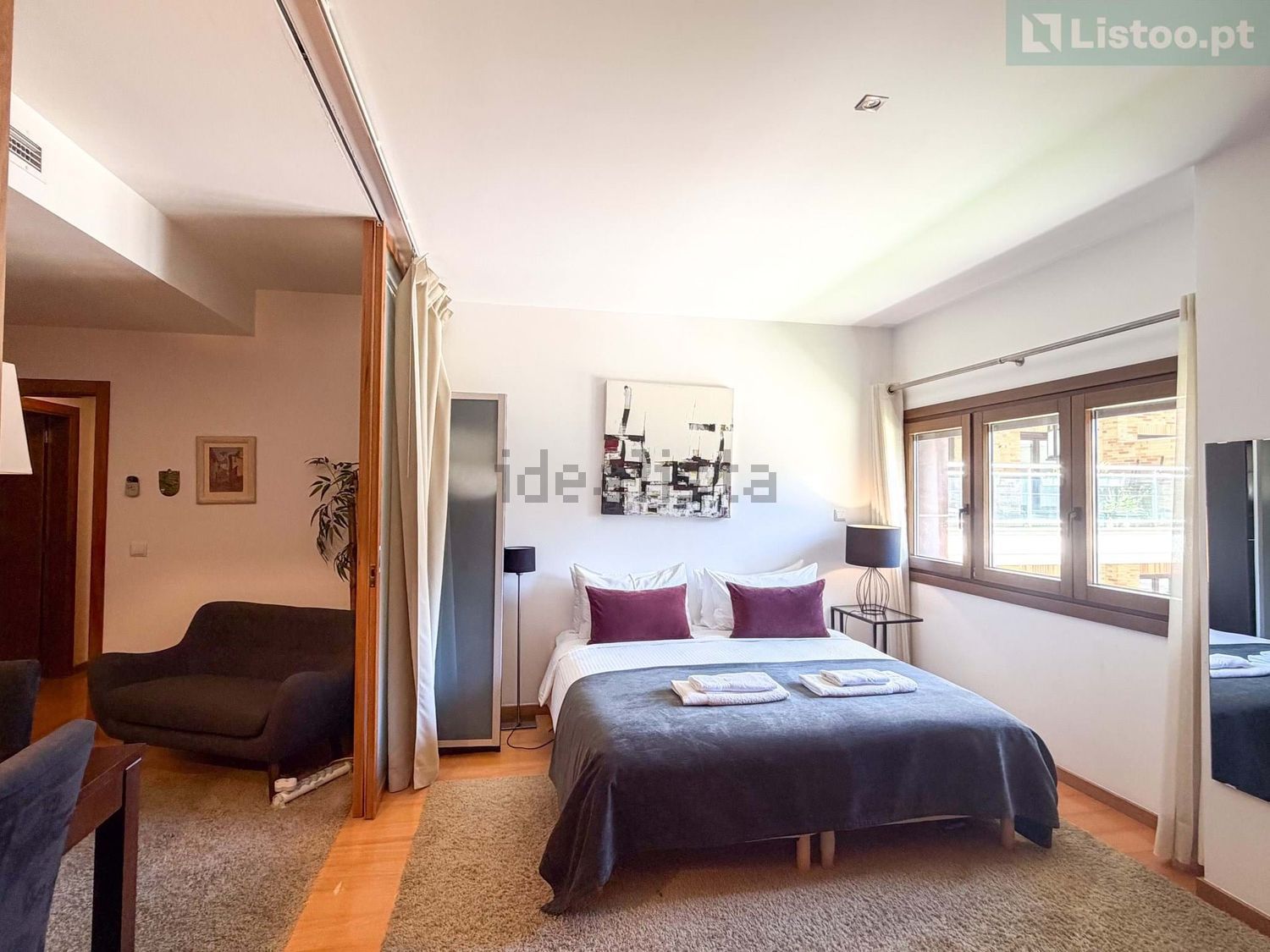公寓 t2出售在Rua Manuel Teixeira Gomes - 卧室