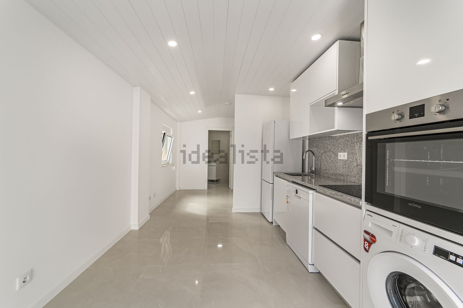 出租t0（单人公寓）在Rua José Ferreira Pio - 厨房