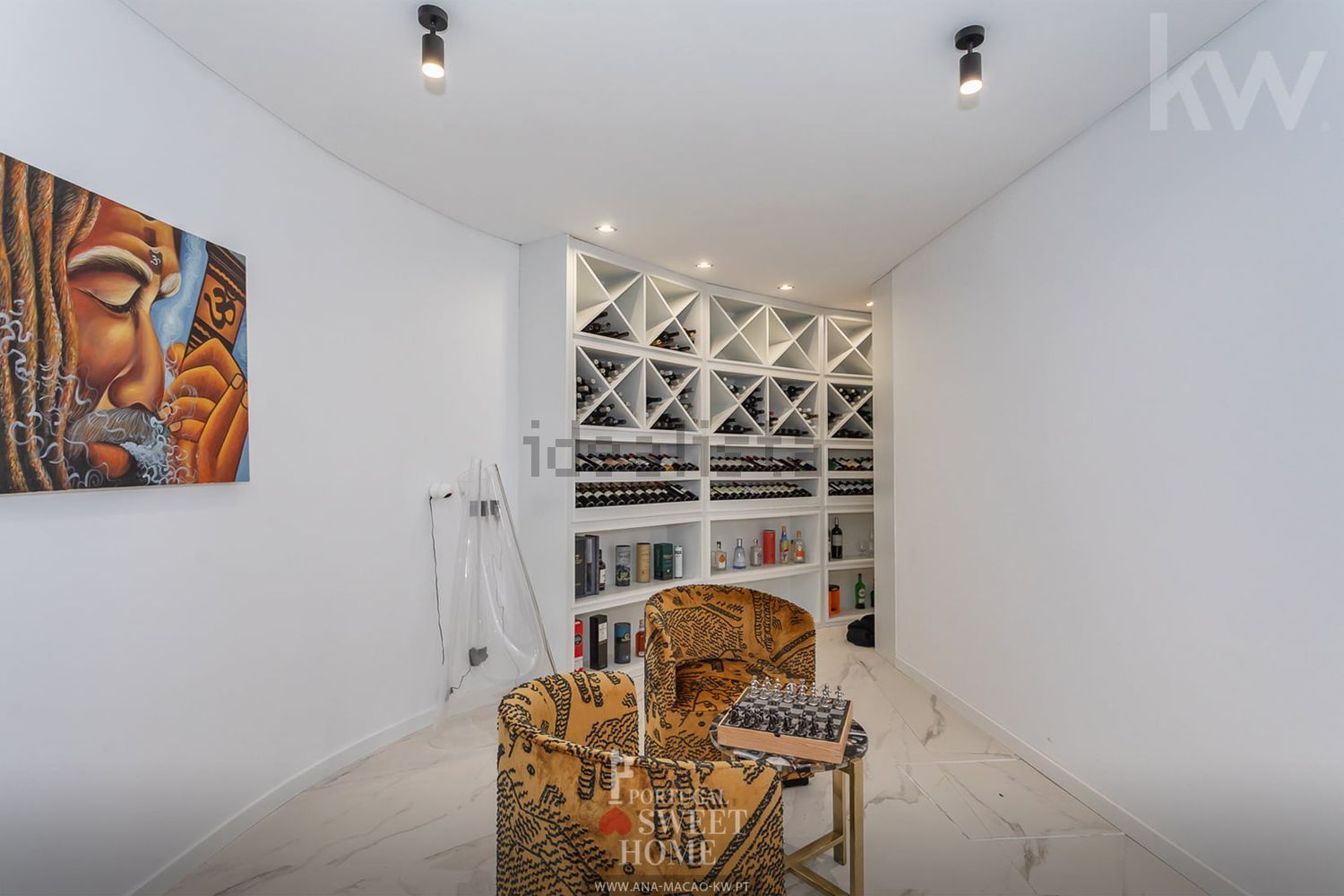 小楼房或独栋别墅出售在Beloura - Penha Longa - 客厅