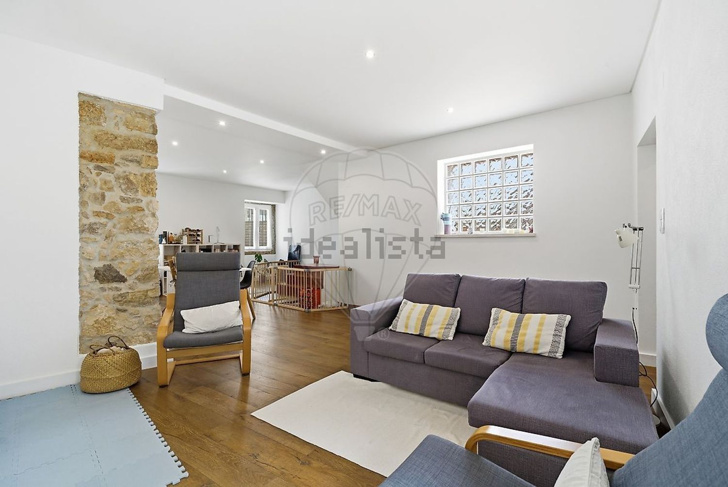 公寓 t1出售在Rua Dias Neiva - 客厅