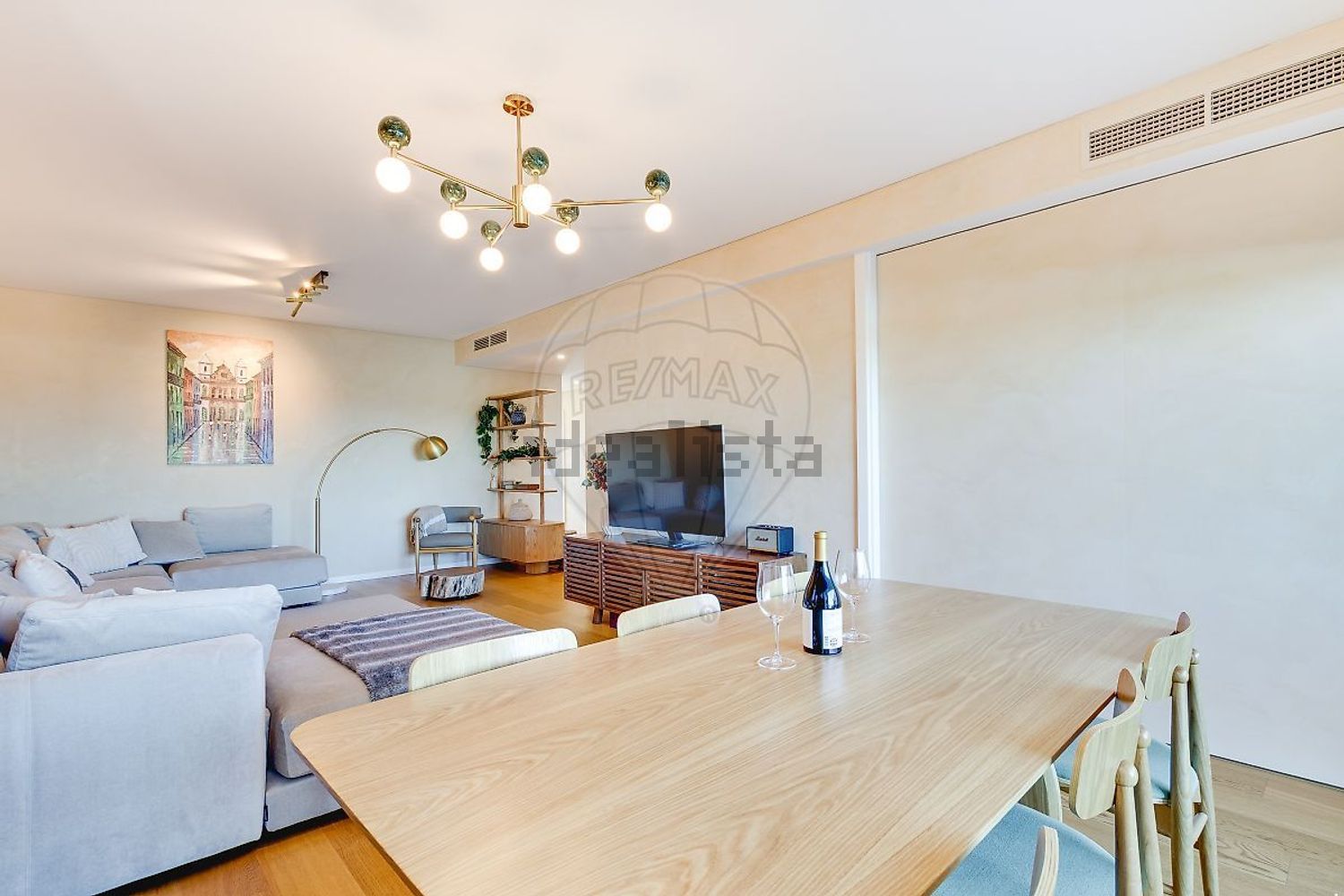 出租公寓 t3在Avenida 5 de Outubro, 401 - 客厅