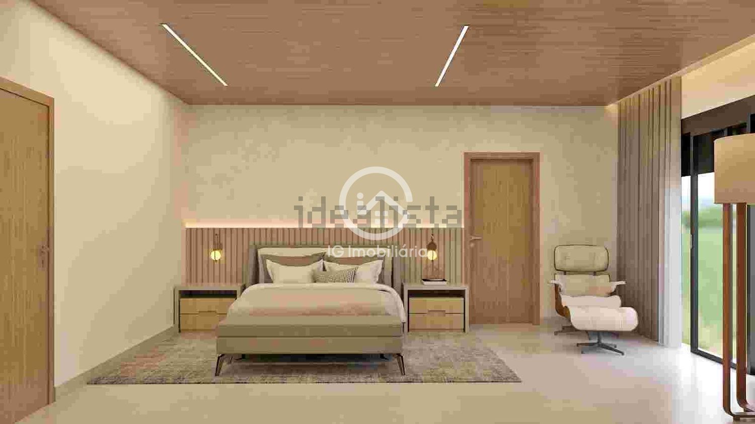 小楼房或独栋别墅出售在Centro - 卧室