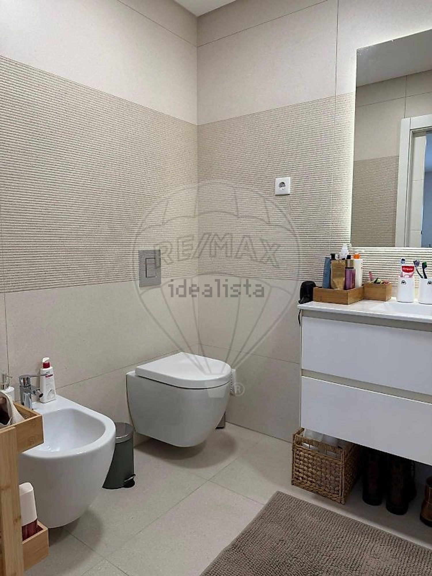 出租公寓 t1在Rua José Leiria Fernandes - 卫生间