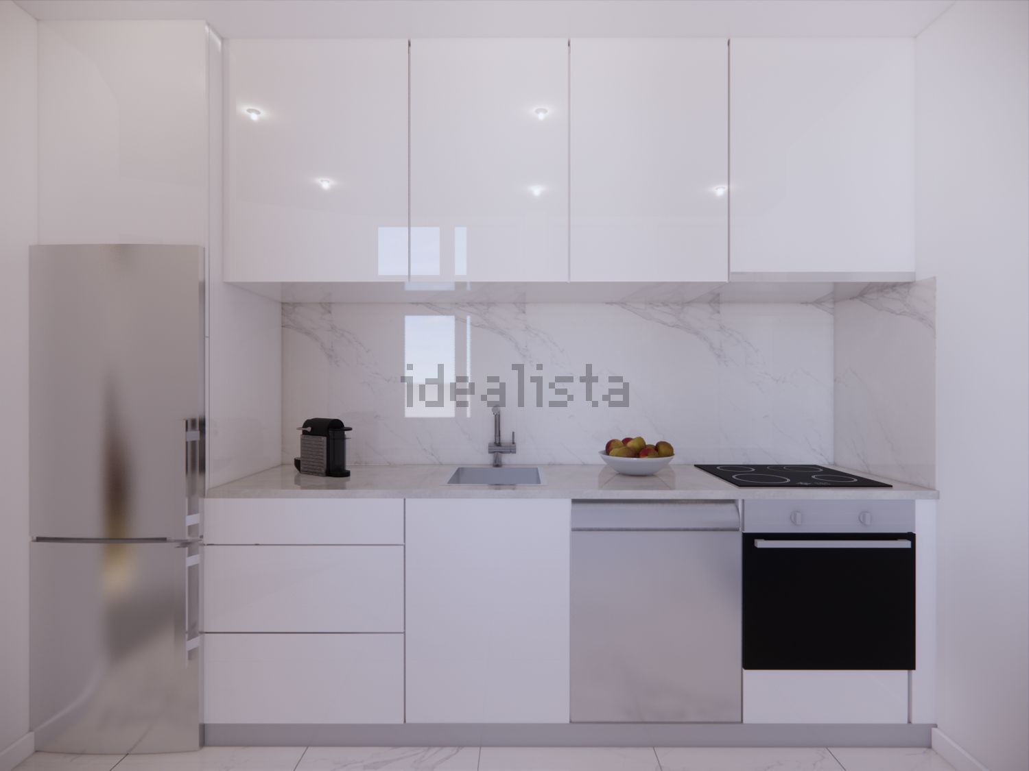 公寓 t2出售在Rua 1º de Maio, 40 - 厨房