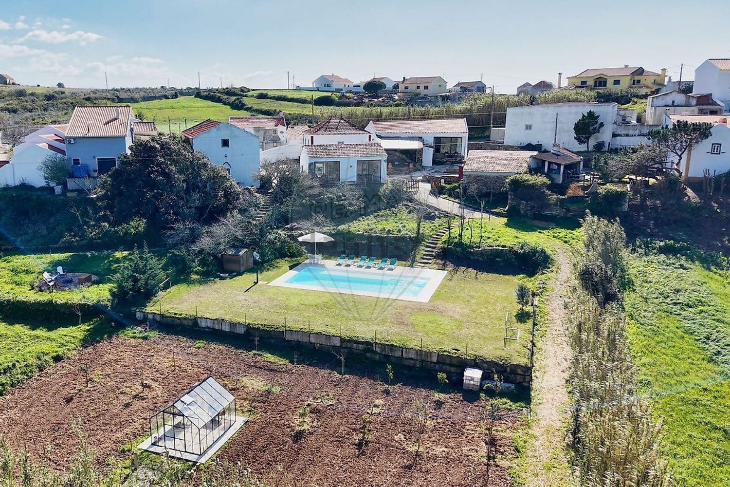 庄园出售在Rua da Liberdade - 游泳池