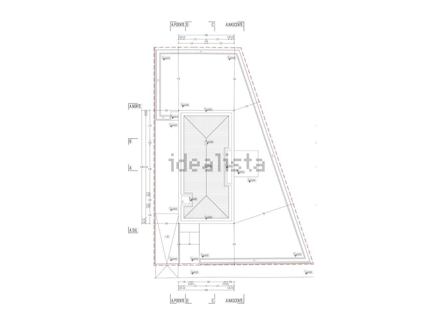 小楼房或独栋别墅出售magoito - 平面图
