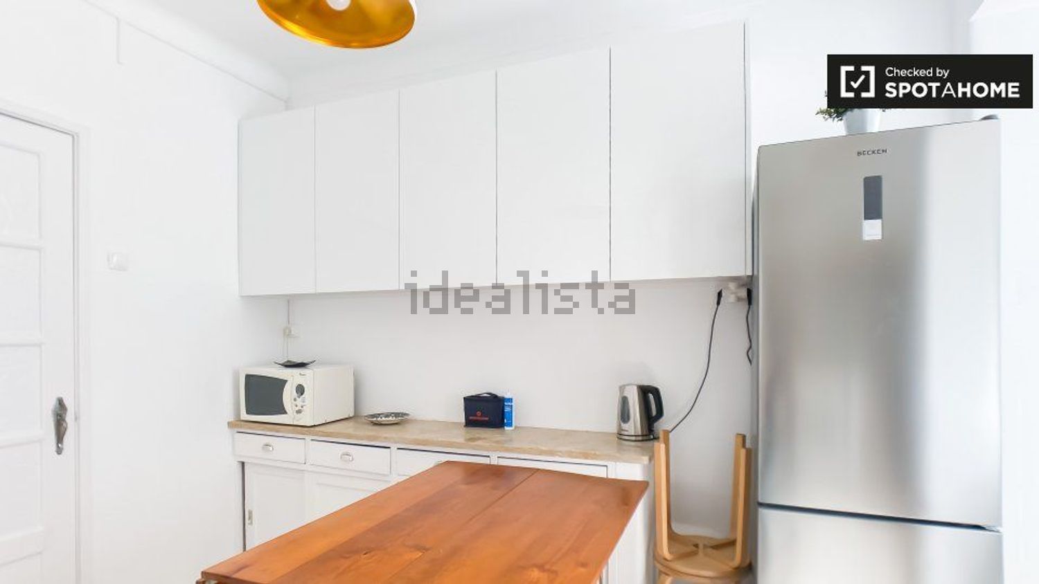 出租房间在Rua Leite de Vasconcelos - 厨房