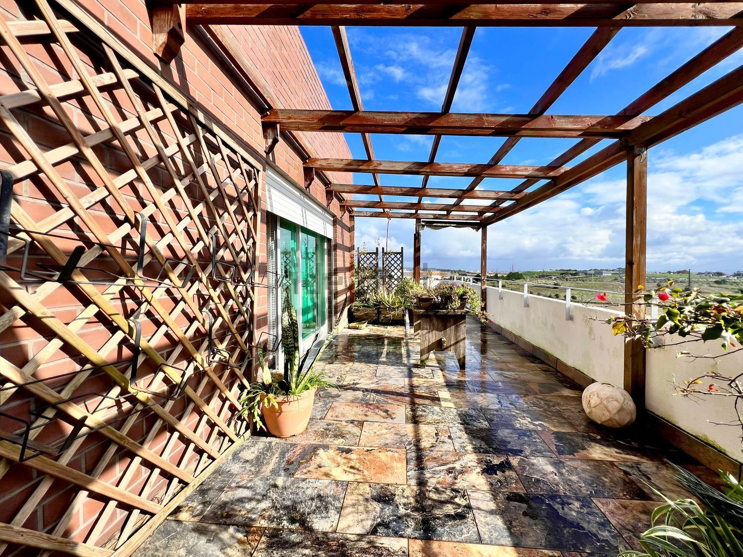 公寓 t3出售在Rua Mariano Pina - 阳台