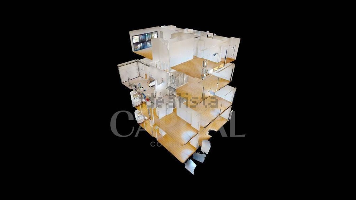 小楼房或独栋别墅出售在Rua da Calheta - 平面图