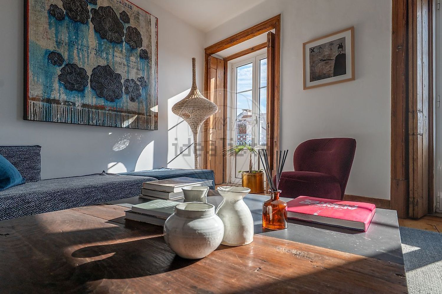 公寓 t3出售在Rua de São Bento - 客厅