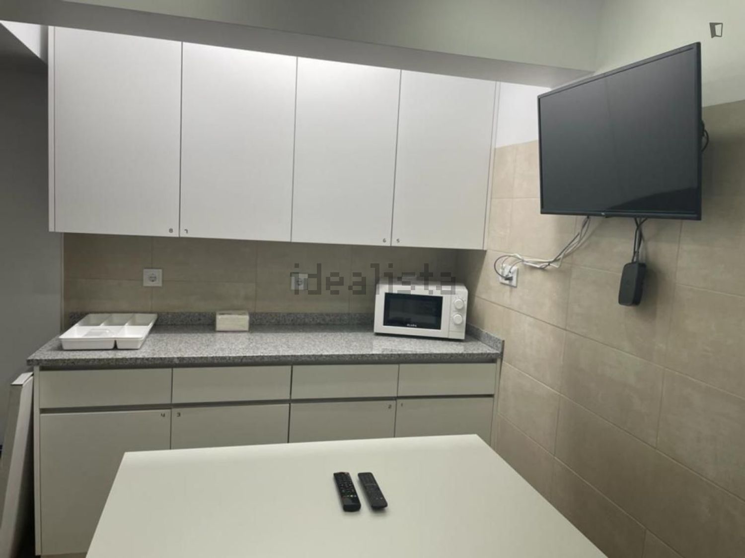 出租房间在Rua Carvalho Araújo - 厨房