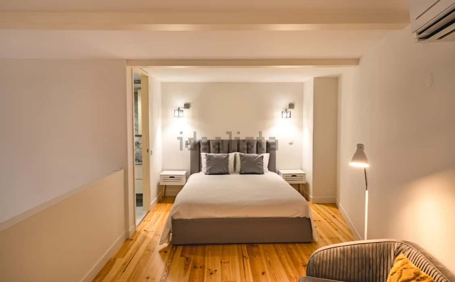 出租公寓 t1在Rua Barros Queirós, 20 - 客厅