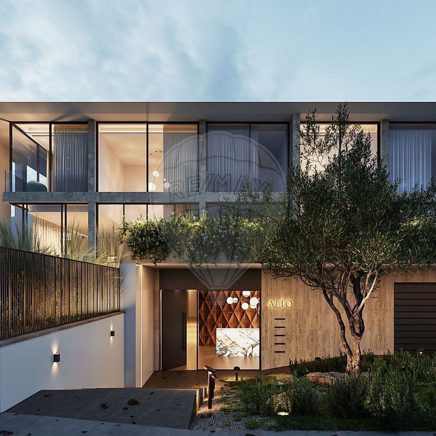 小楼房或独栋别墅出售在Avenida Dinamarca - 外立面