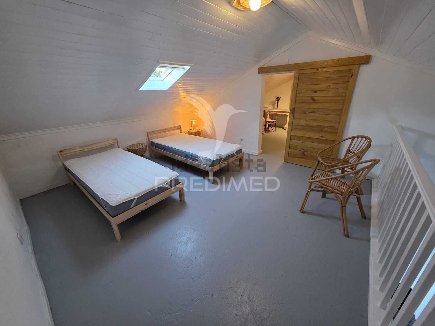 出租阿连特茹山Monte Seco - 卧室