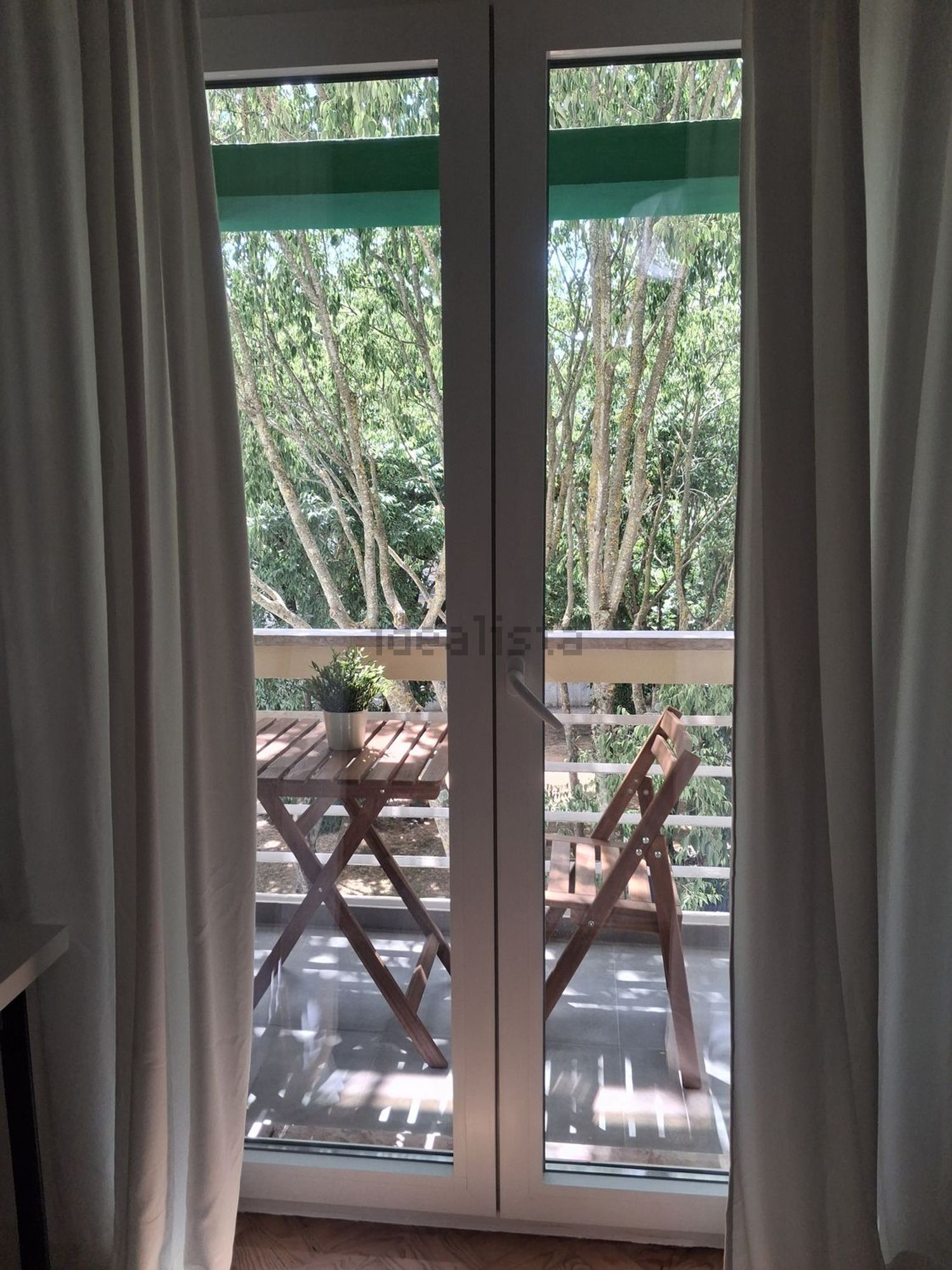 出租房间在Rua Filipe Folque, 1 - 阳台