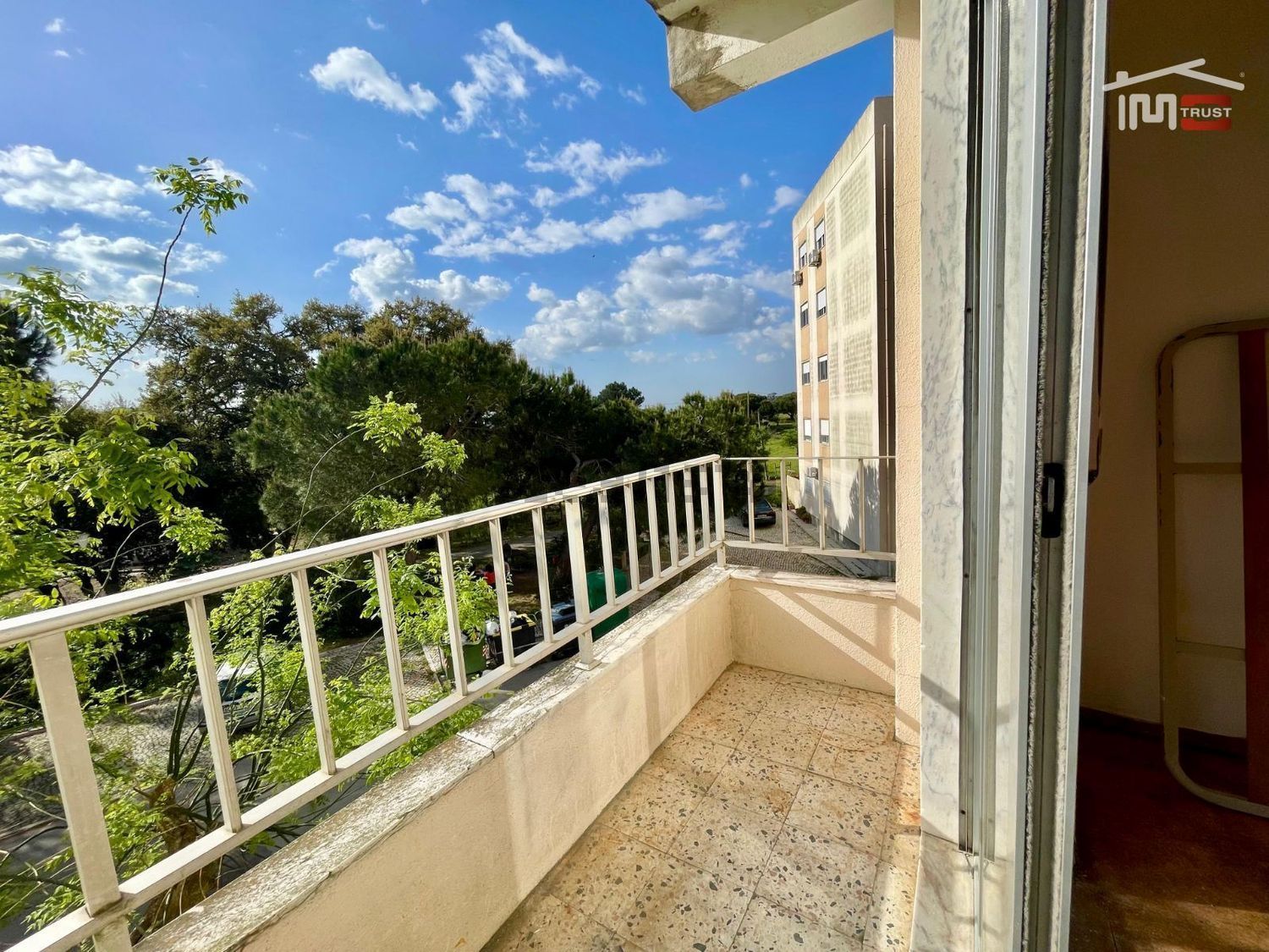 出租公寓 t2在Avenida Capitães de Abril - 阳台