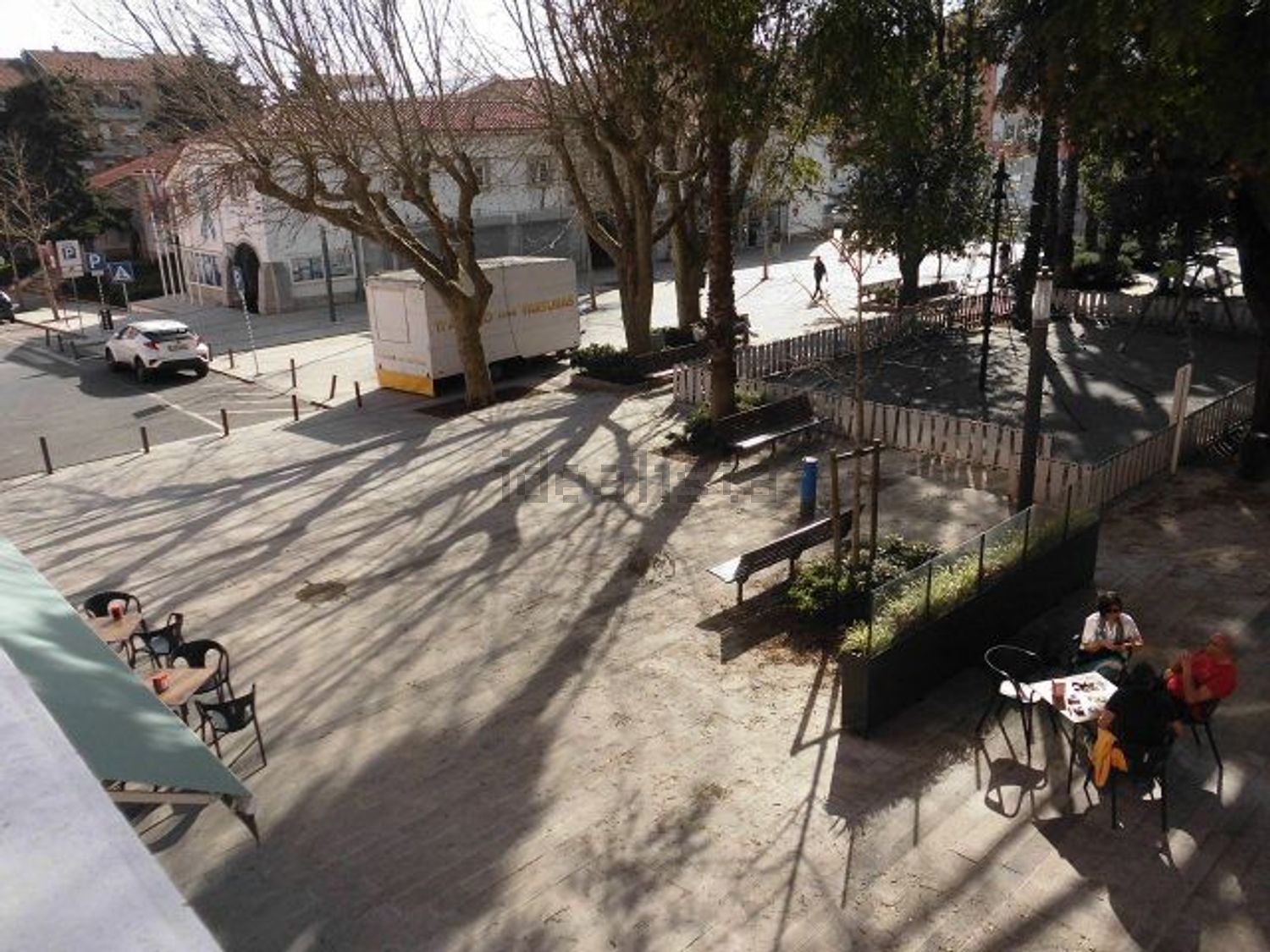 出租公寓 t2在Praceta Dionísio Matias - 花园