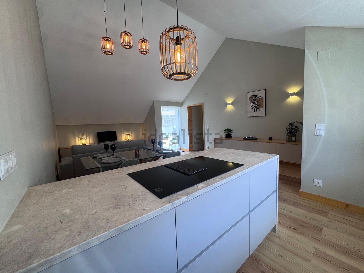 出租复式公寓在Rua de Diu - 客厅