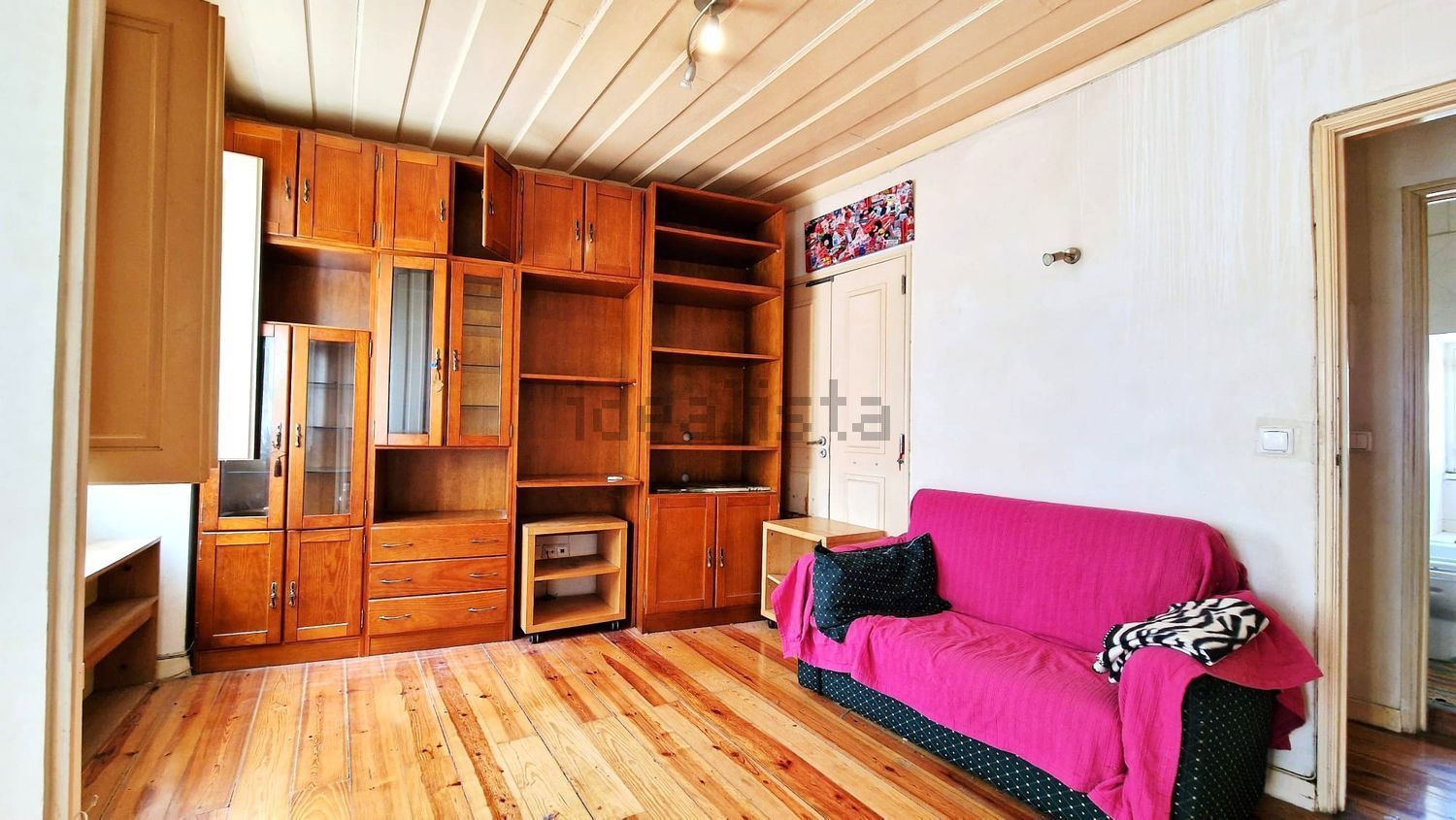 出租公寓 t1在Rua do Benformoso - 客厅