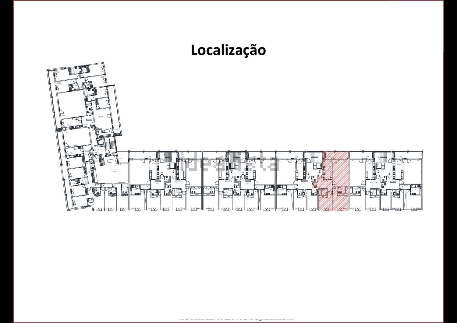 顶层公寓出售在Porto Salvo - 平面图