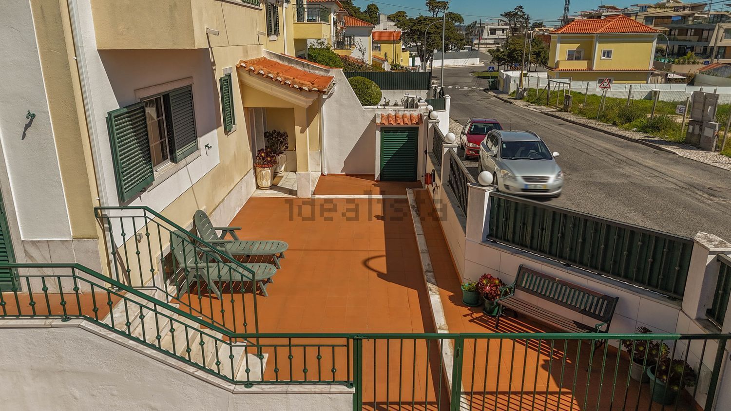 双拼别墅出售在Rua Primeiro de Maio, 3 - 阳台