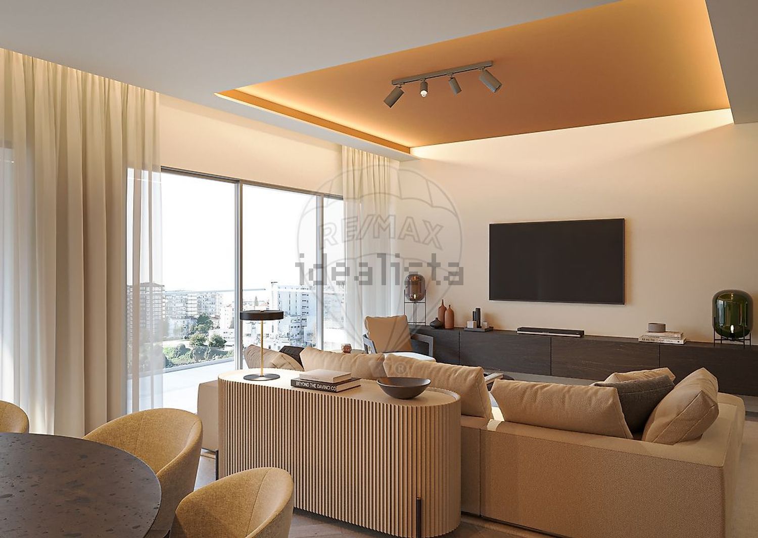 公寓 t3出售在Rua Armando Caldas - 客厅