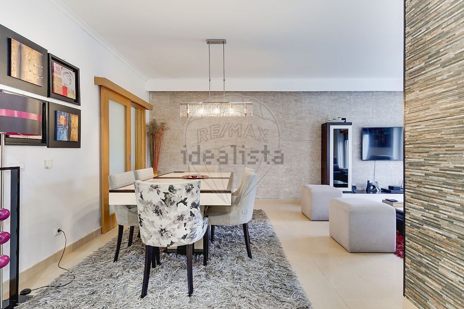 小楼房或独栋别墅出售在Rua Forças Armadas - 客厅