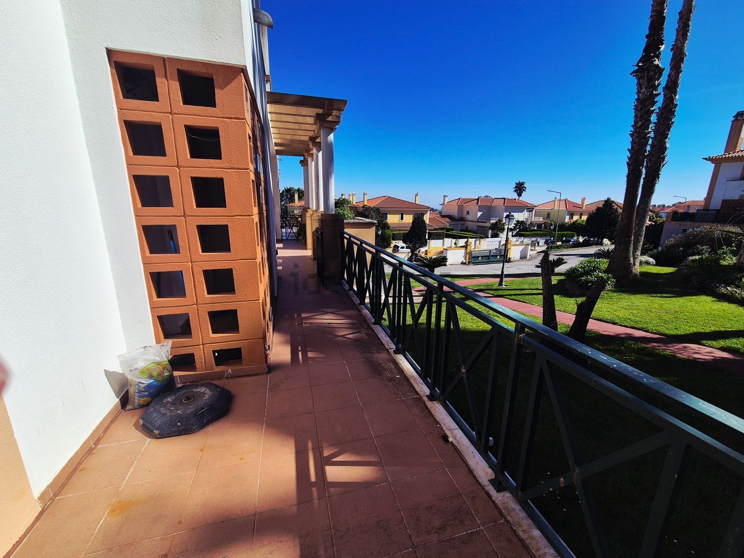 出租联排别墅在Rua Moinho Novo - 阳台