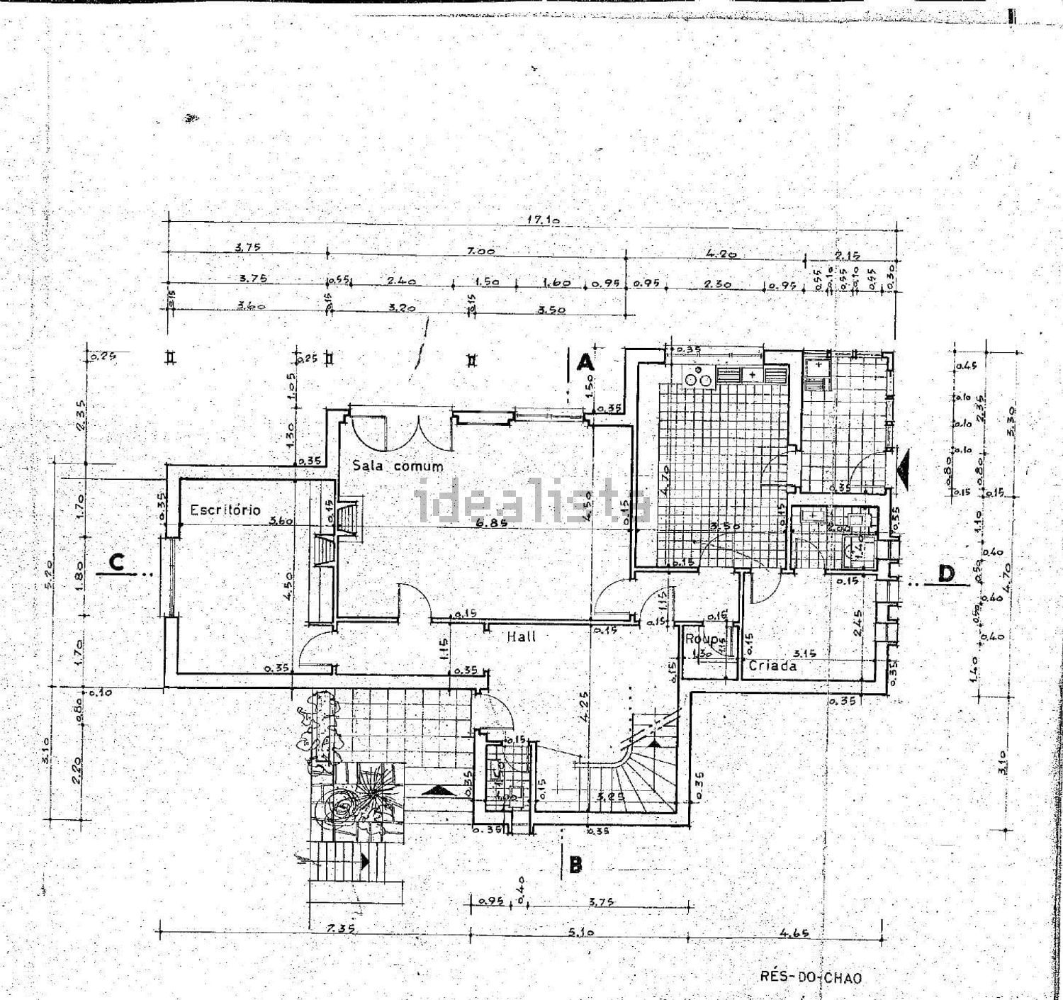 小楼房或独栋别墅出售在Santo Antão e São Julião do Tojal - 平面图