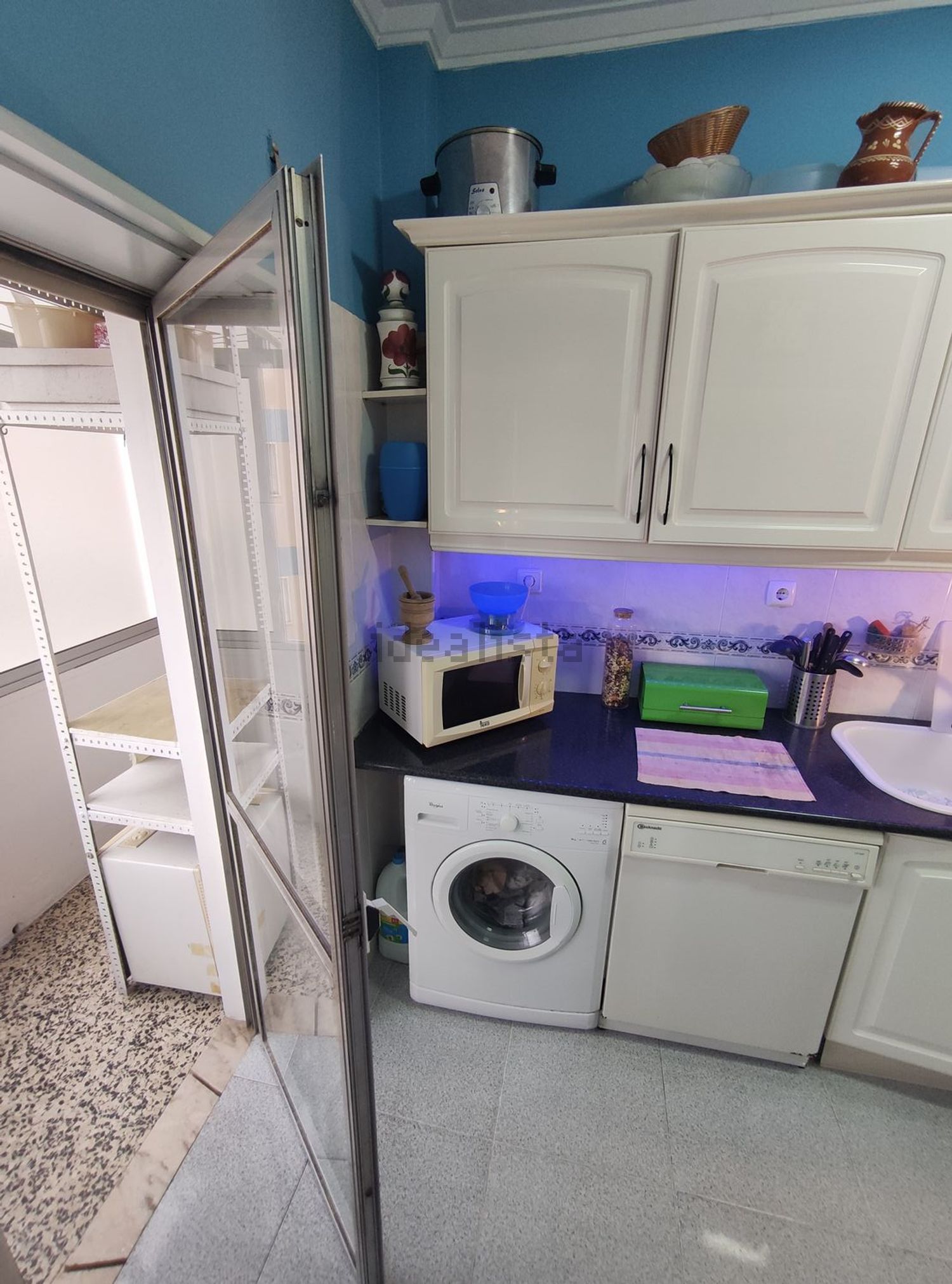 出租公寓 t2在Avenida 23 de Julho, 393 - 厨房