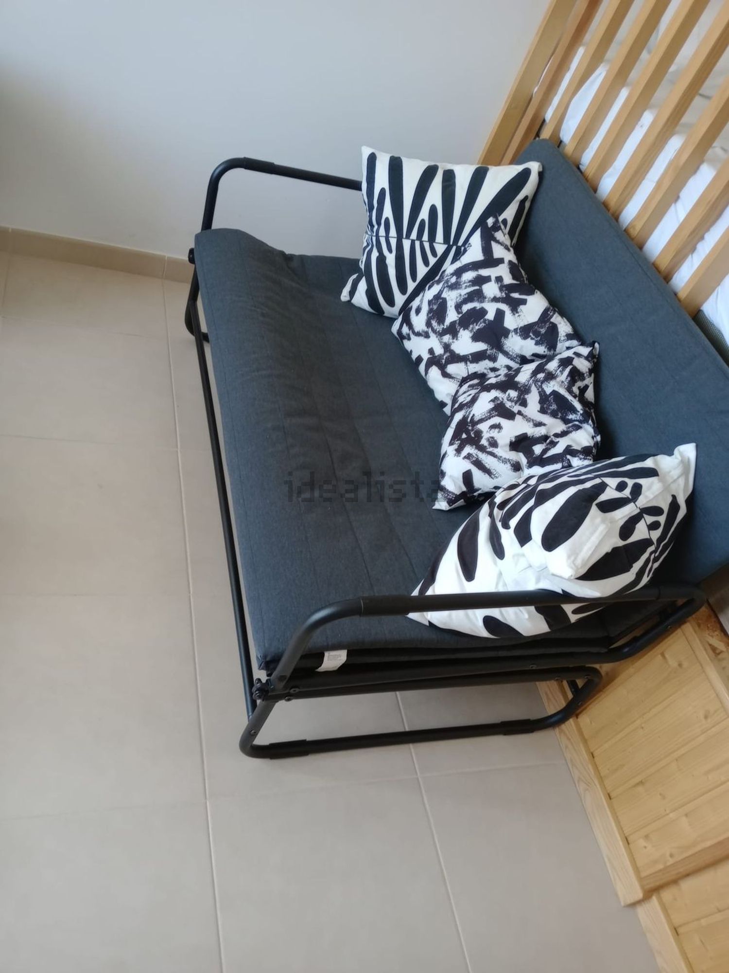 出租公寓 t1在Rua das amendoeiras - 卧室