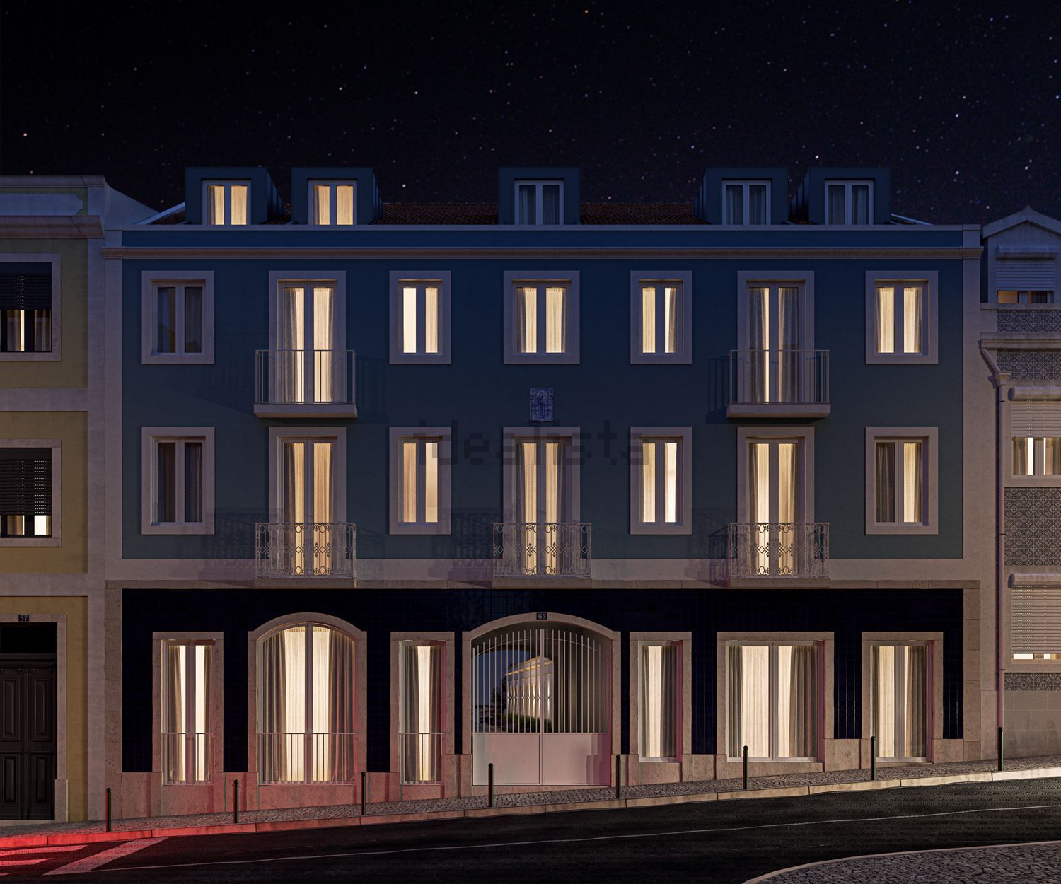 公寓 t2出售在Rua Barão de Sabrosa, 65 - 视线