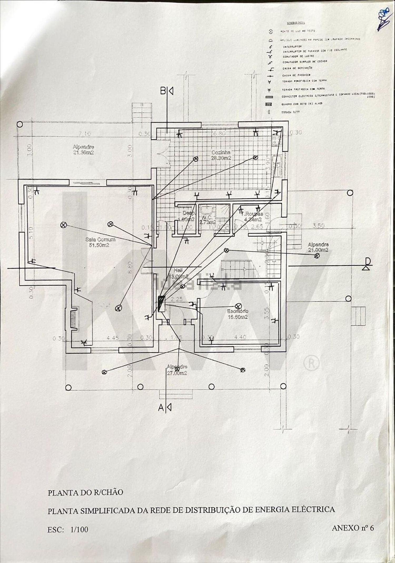 庄园出售在Malveira e São Miguel de Alcainça - 平面图